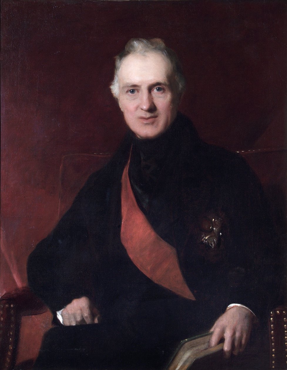 General Sir George Murray G.C.B. (olje på lerret) av John Prescott Knight