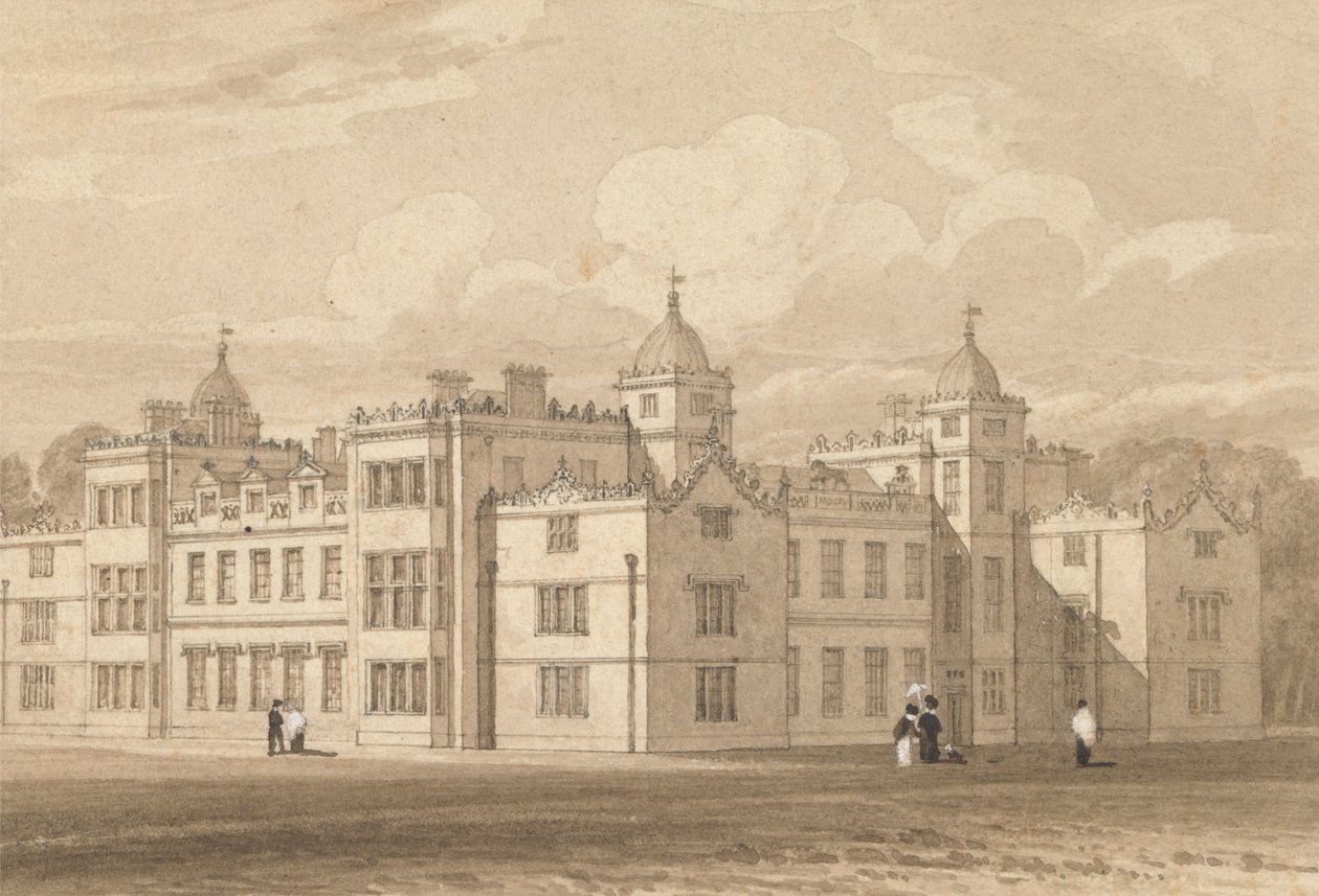 Charlton House, Wiltshire av John Preston Neale