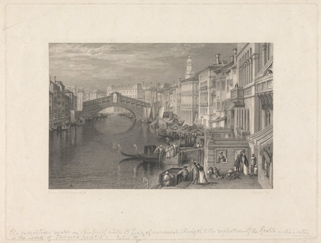Rialto, Venezia av John Pye