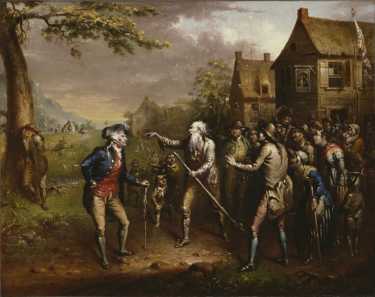 Rip Van Winkle, 1829 av John Quidor