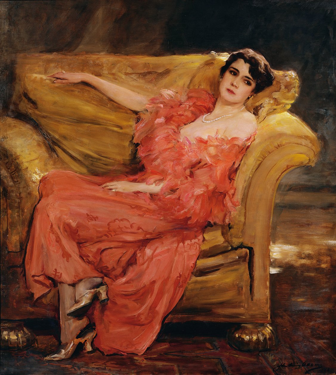 Luise Eisner, senere prinsesse Odescalchi av John Quincy Adams