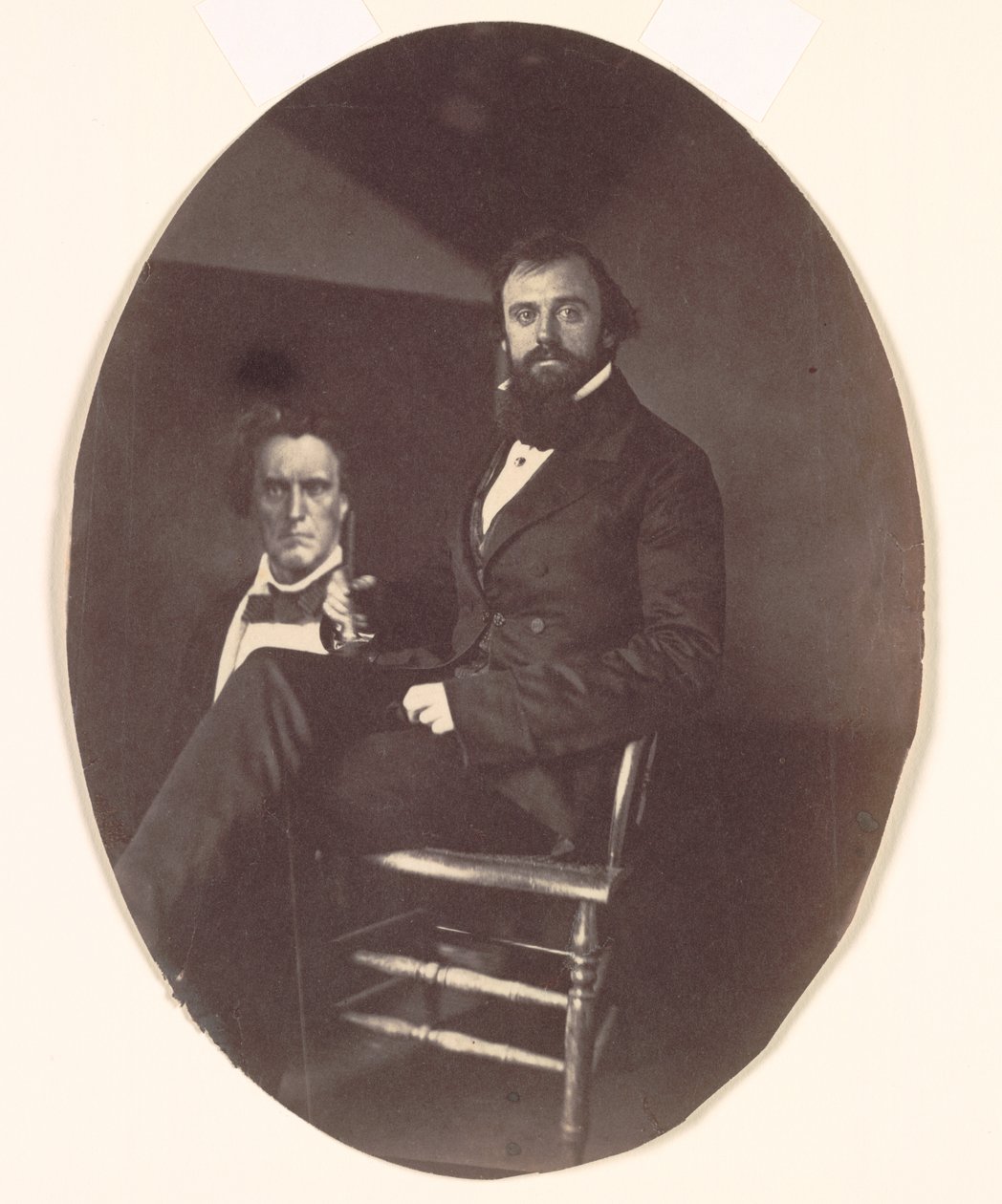 John R. Johnston med maleri av John R. Johnston