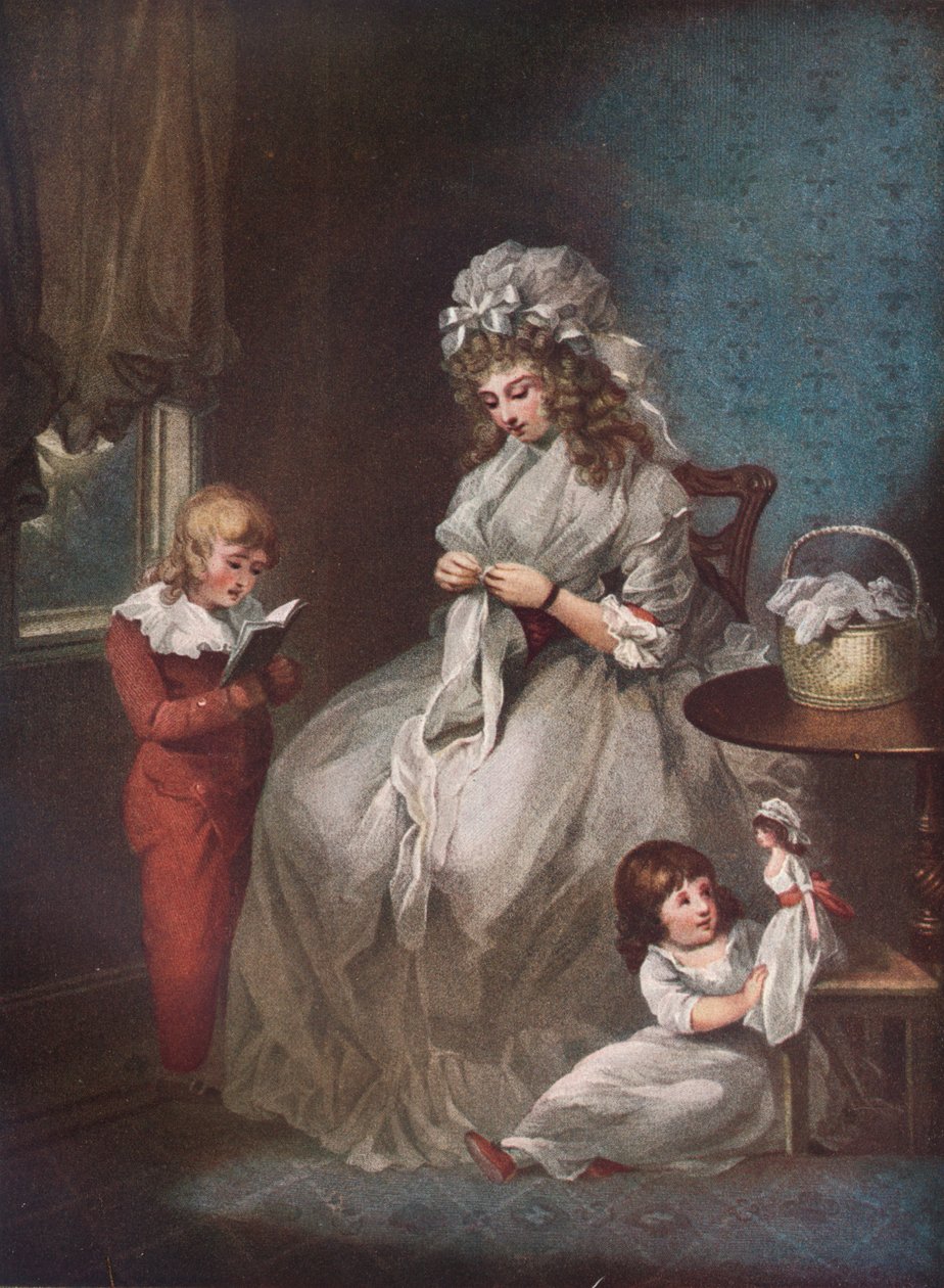 En kone en gift kvinne, 1791 av John Raphael Smith