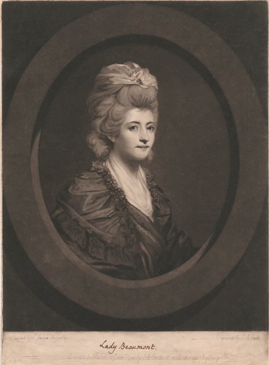 Lady Beaumont av John Raphael Smith