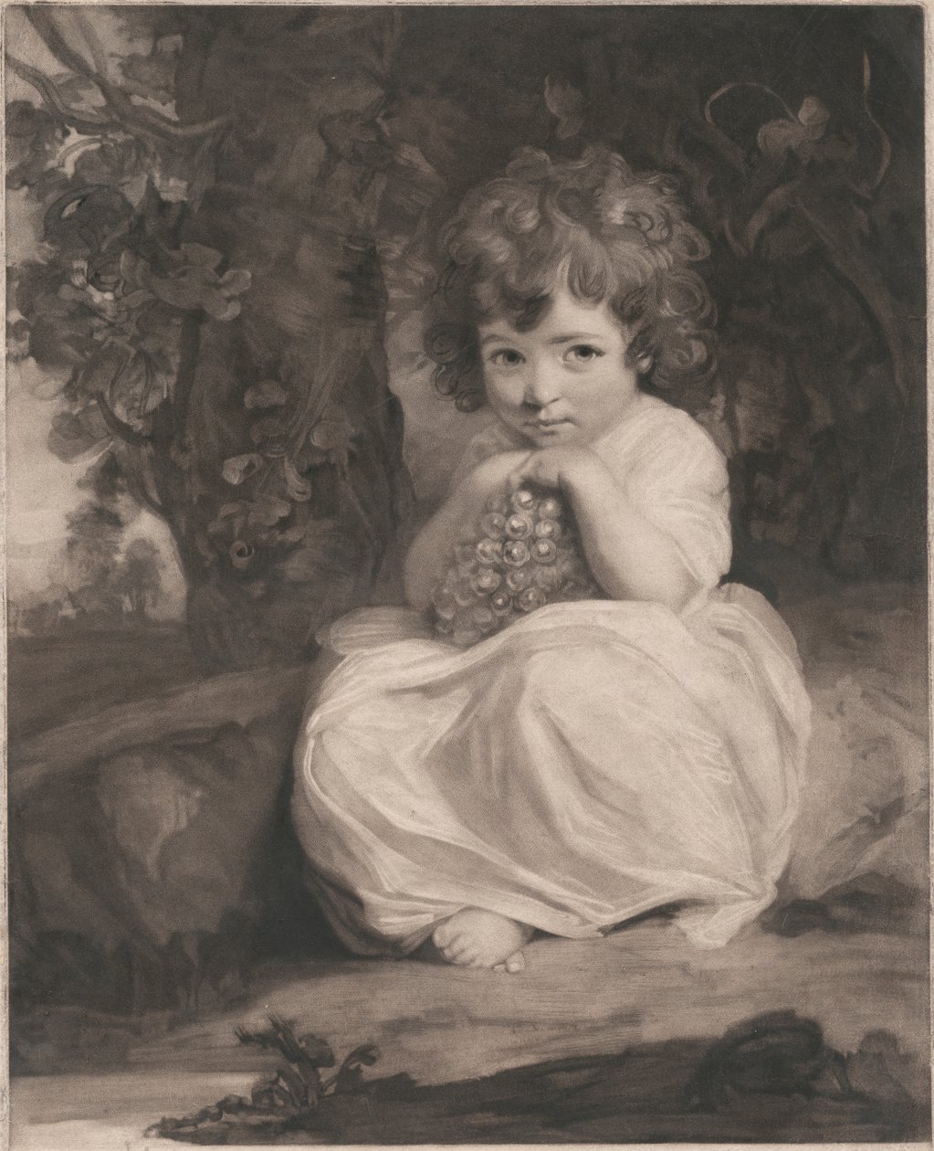 Lady Gertrude Fitzpatrick av John Raphael Smith