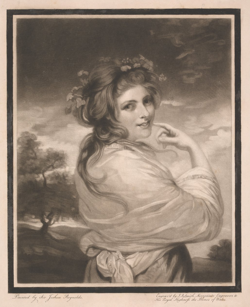 Lady Hamilton som bakkantinne av John Raphael Smith