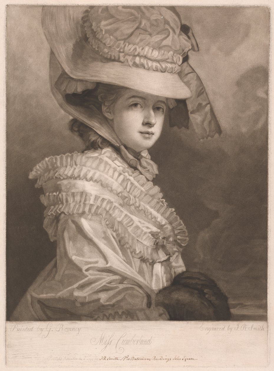 Frøken Cumberland av John Raphael Smith