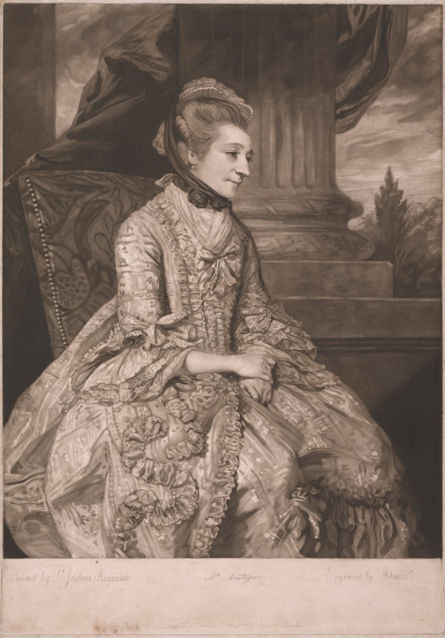 Fru Montagu av John Raphael Smith