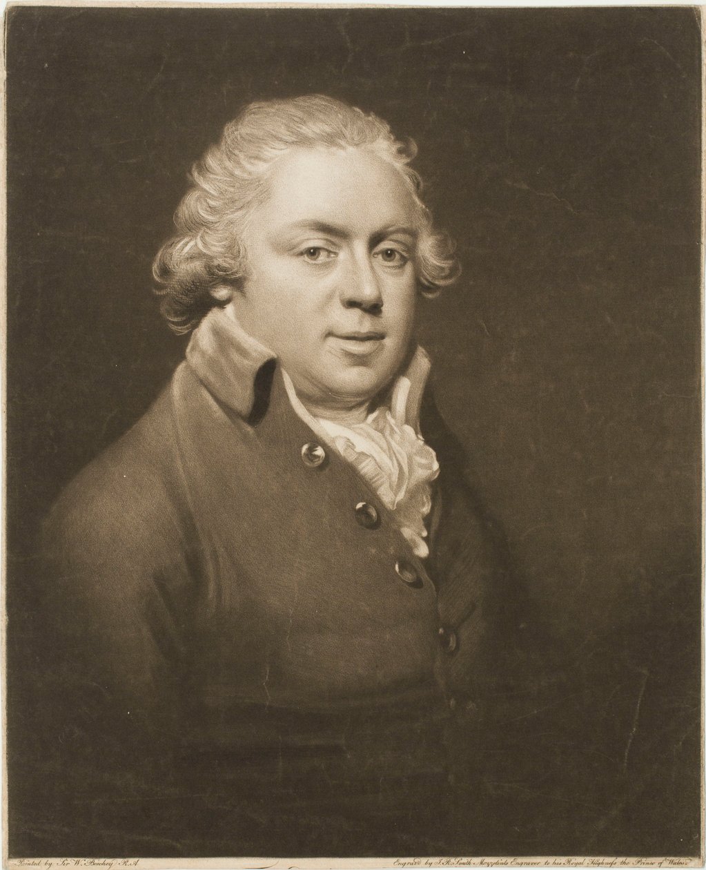 Portrett av Philip Stanhope, femte jarl av Chesterfield av John Raphael Smith