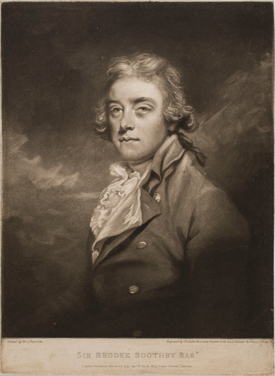 Portrett av Sir Brooke Boothby av John Raphael Smith
