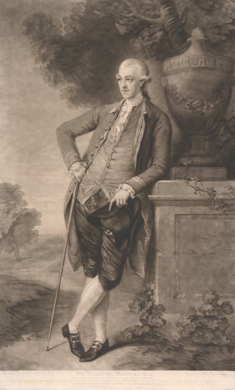 Sir Harbord Harbord, Bart. av John Raphael Smith
