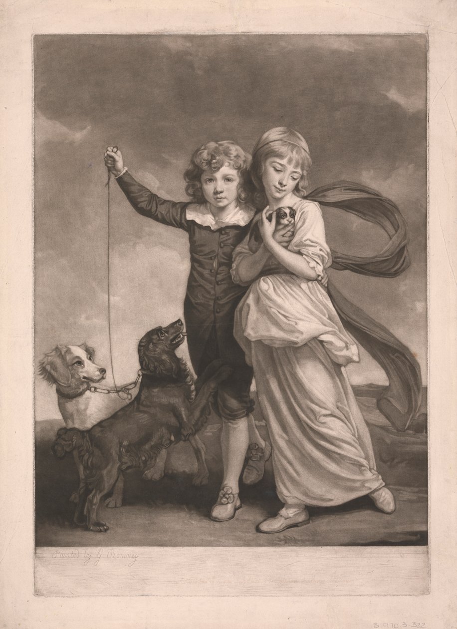 De klaverende barna av John Raphael Smith