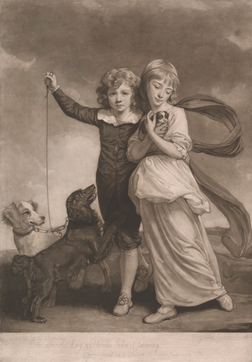 De klaverende barna av John Raphael Smith