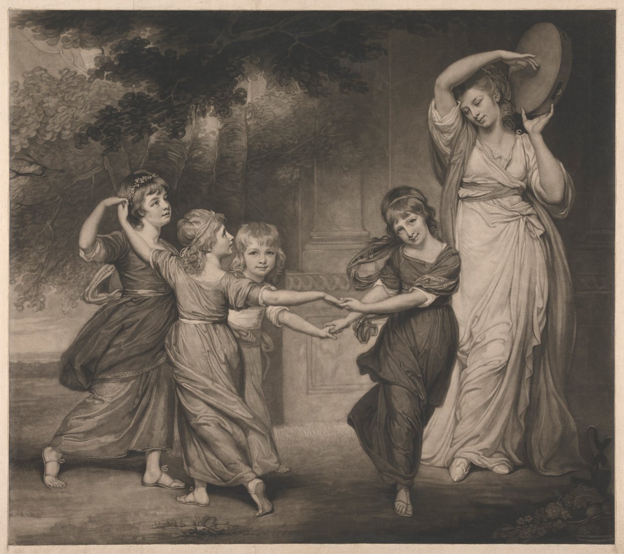 The Gower Family: The Children of Granville, 2nd Earl of Gower av John Raphael Smith