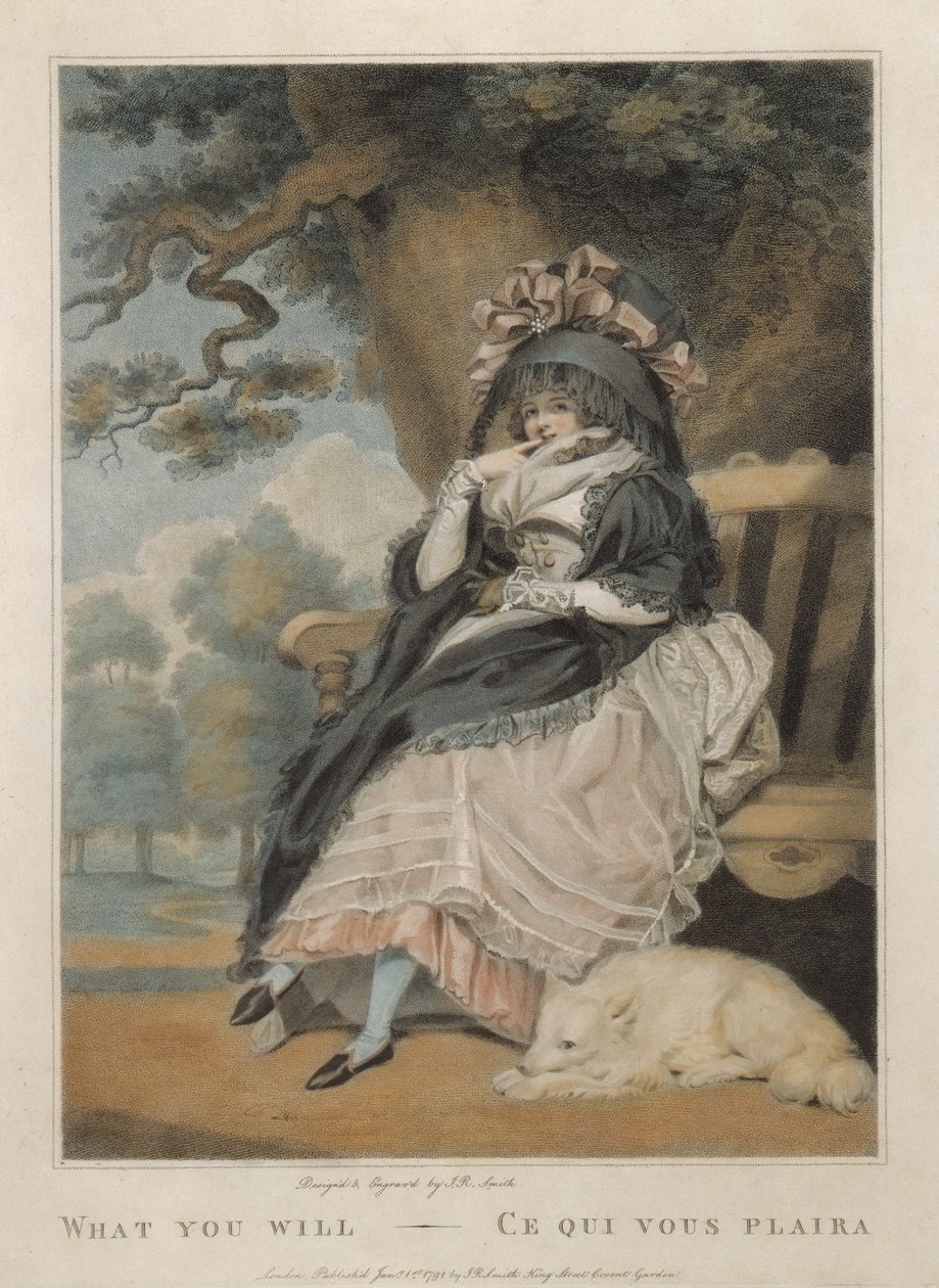 Hva du vil - hva du vil like, 1791 av John Raphael Smith