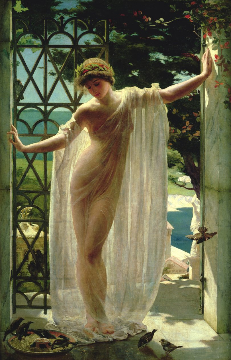 Lesbia av John Reinhard Weguelin