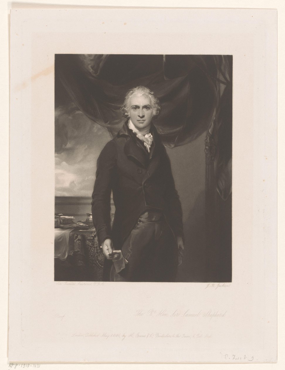 Portrett av Samuel Shepherd av John Richardson Jackson