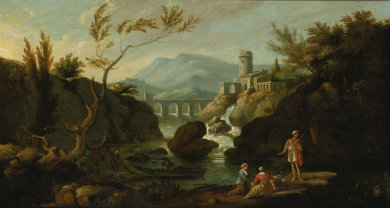 Klassisk landskap, 1822-1826 av John Ritto Penniman