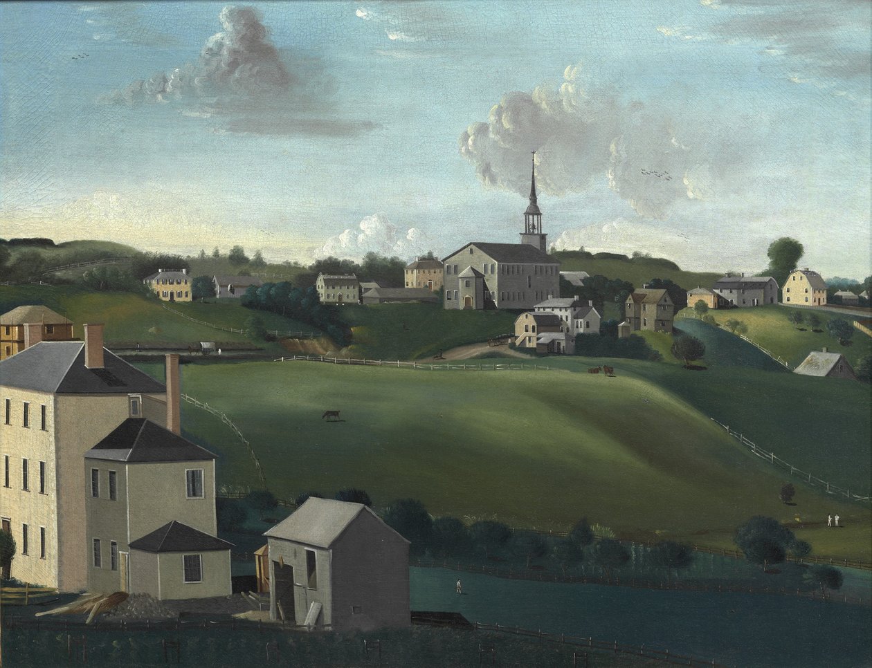 Meetinghouse Hill, Roxbury, Massachusetts, 1799 av John Ritto Penniman