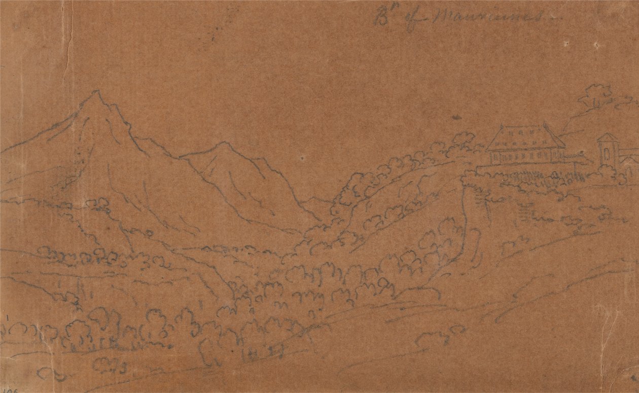 Bramaner fra Mauriennes av John Robert Cozens