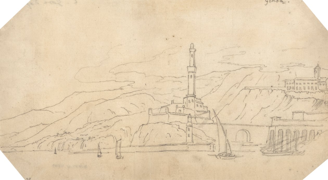 Genova av John Robert Cozens