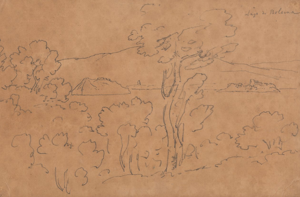 Bolsenasjøen av John Robert Cozens