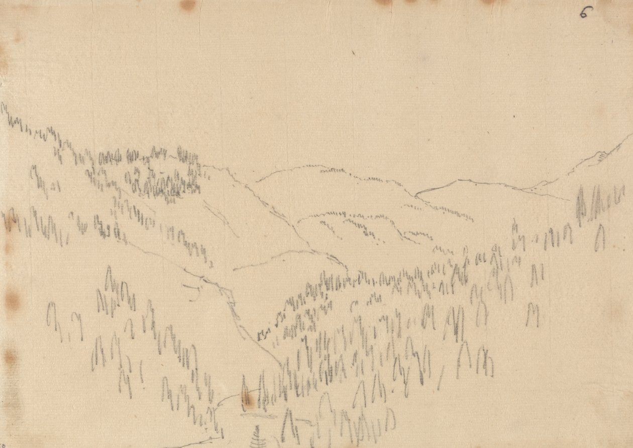 Nær Insbruck av John Robert Cozens