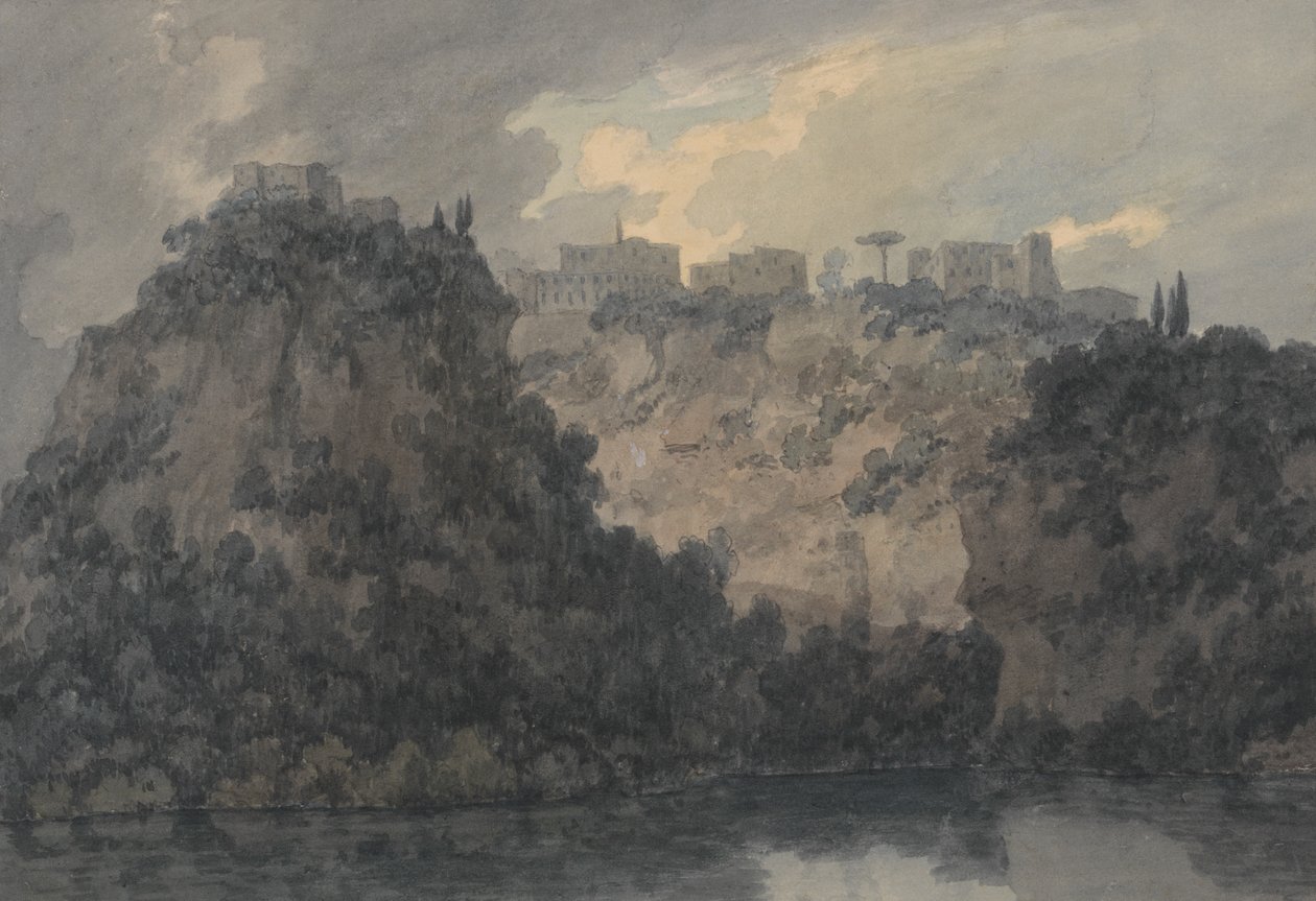Ved innsjøen Nemi av John Robert Cozens