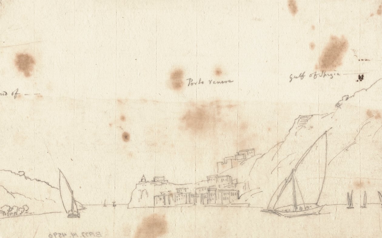 Portovenere av John Robert Cozens