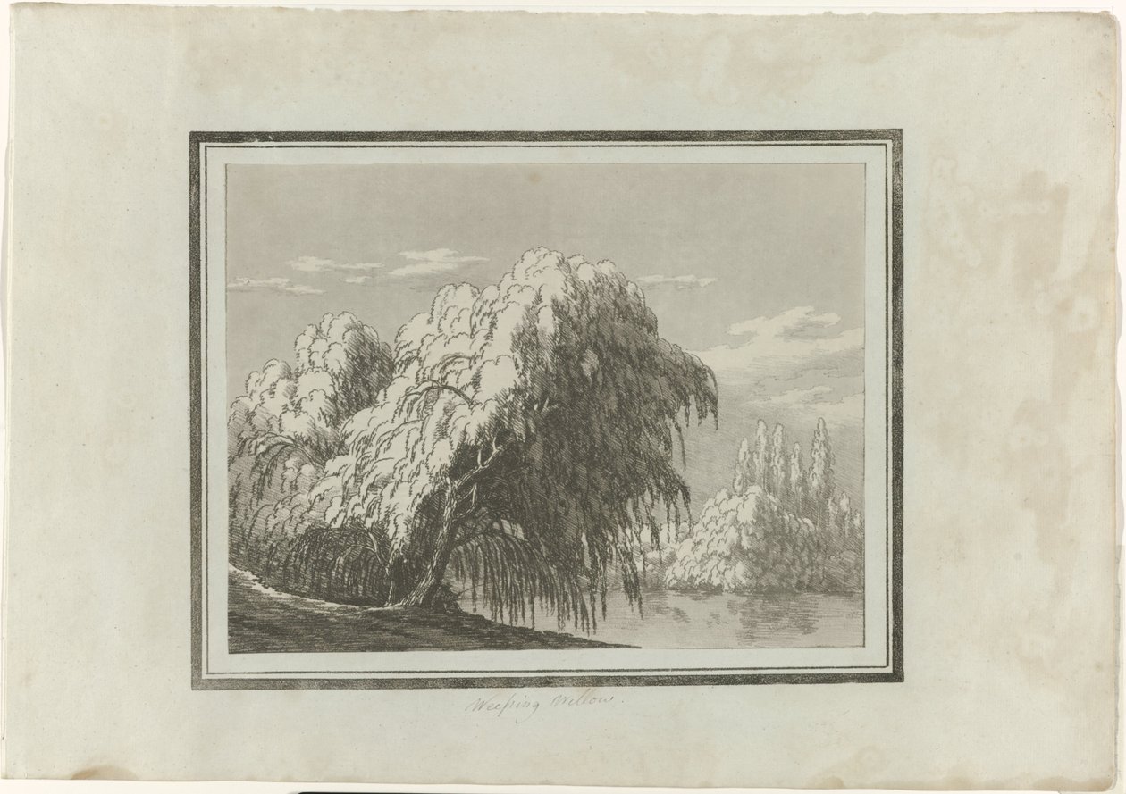 Gråtpil av John Robert Cozens