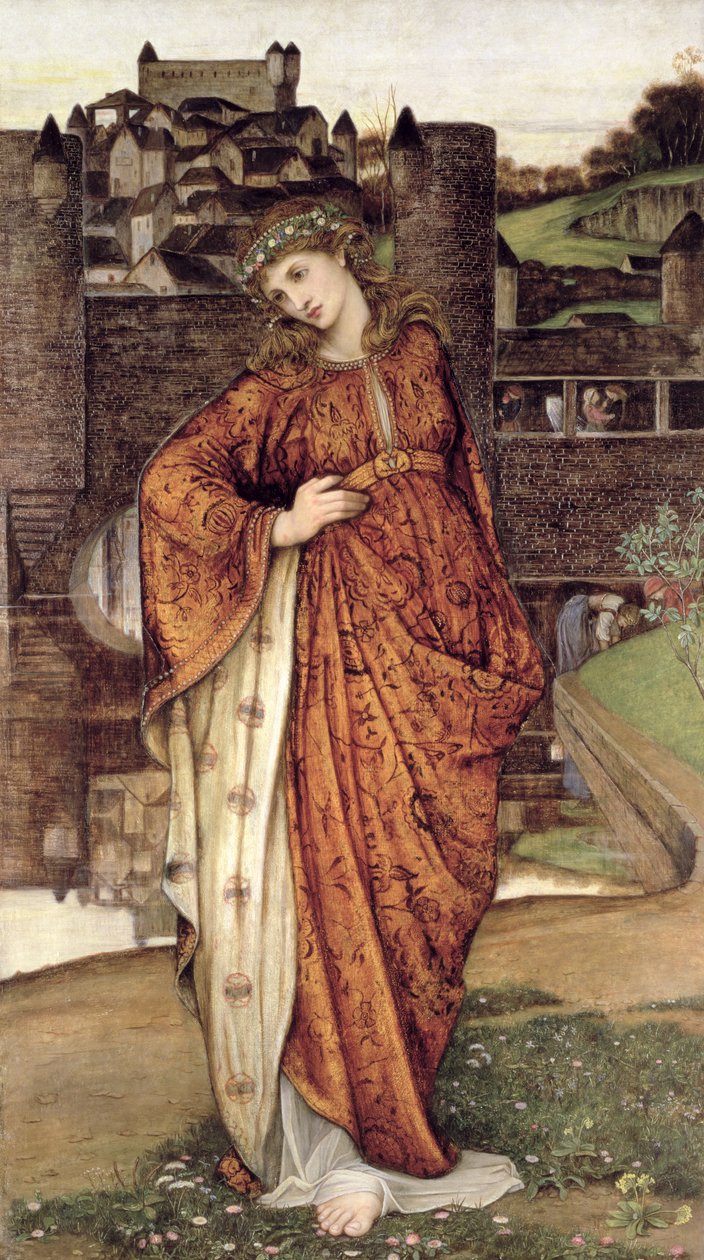 Vår Frue av Watergate, 1829 av John Roddam Spencer Stanhope