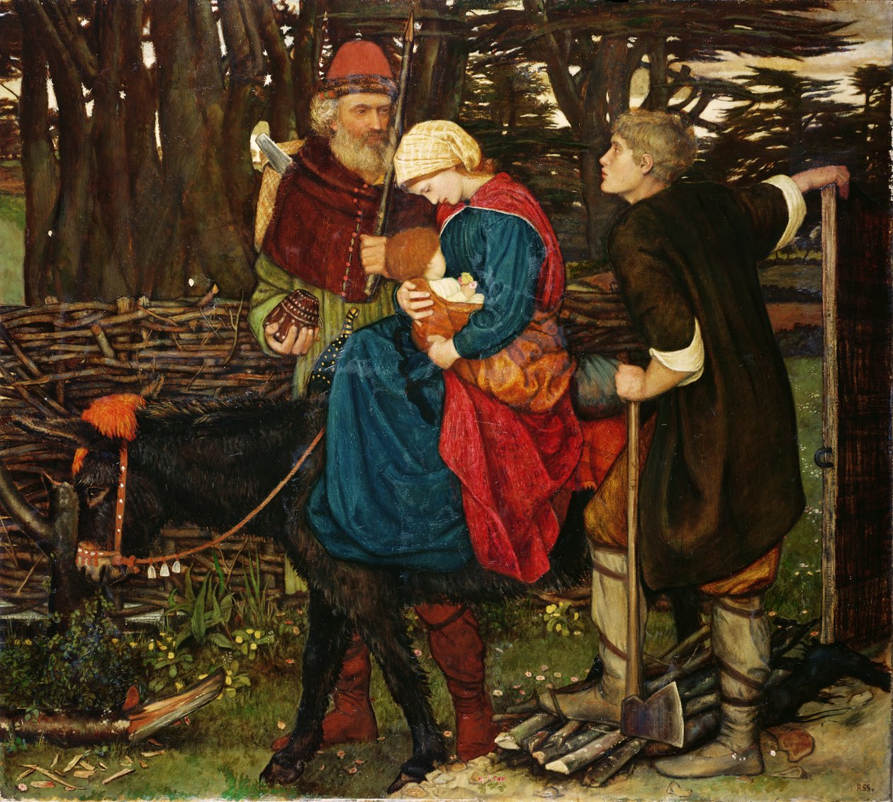 Den hellige familie av John Roddam Spencer Stanhope