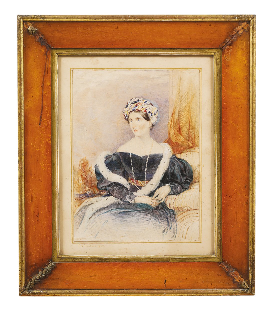 Portrett av Lady Priscilla Wellesley-Pole, grevinne av Westmorland, 1835 av John Rogers Herbert