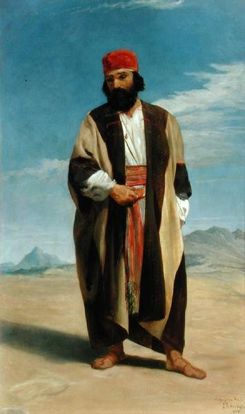 Studie av en araber av John Rogers Herbert