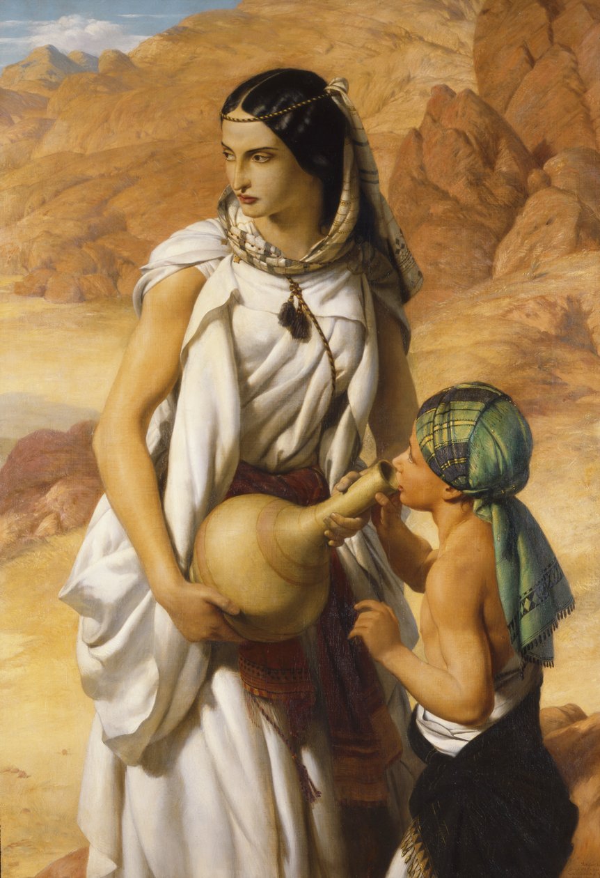 Den hebraiske mor til Moses av John Rogers Herbert