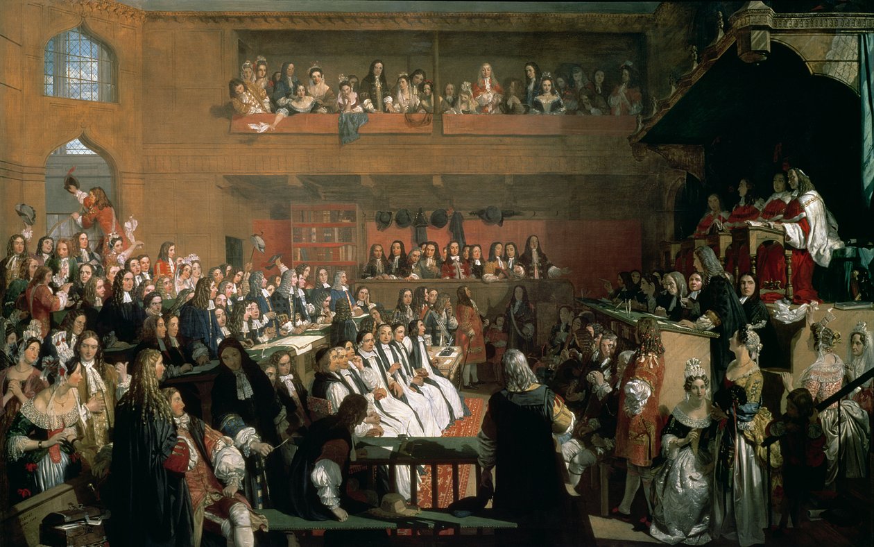 Rettssaken mot de syv biskopene i Underhuset under James IIs regjeringstid av John Rogers Herbert