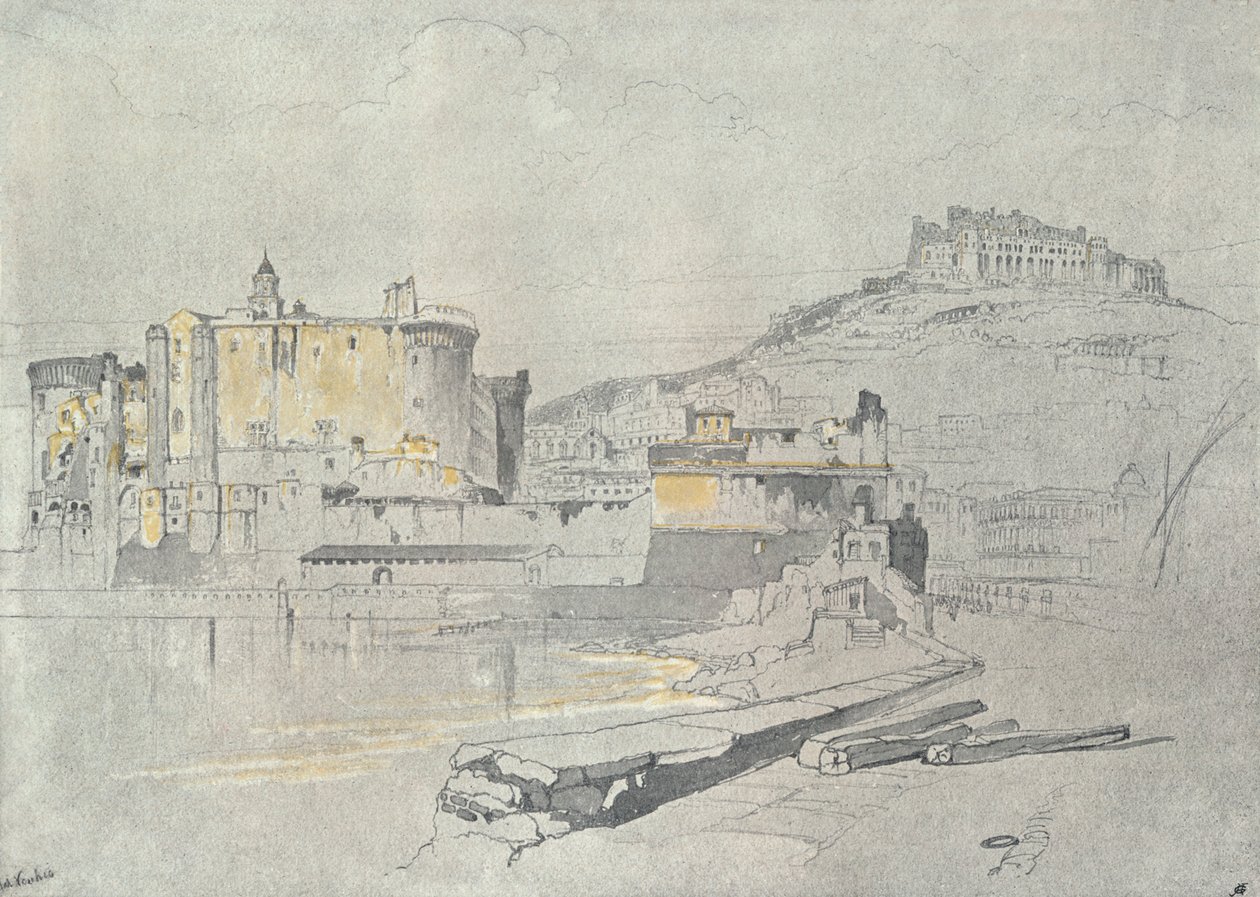 Det gamle slottet, ca 1839-1900, 1903 av John Ruskin