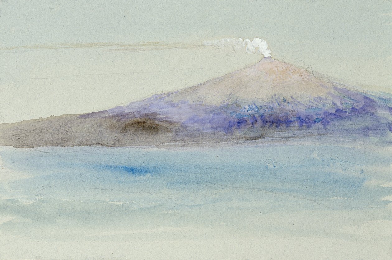 Etna fra Taormina av John Ruskin