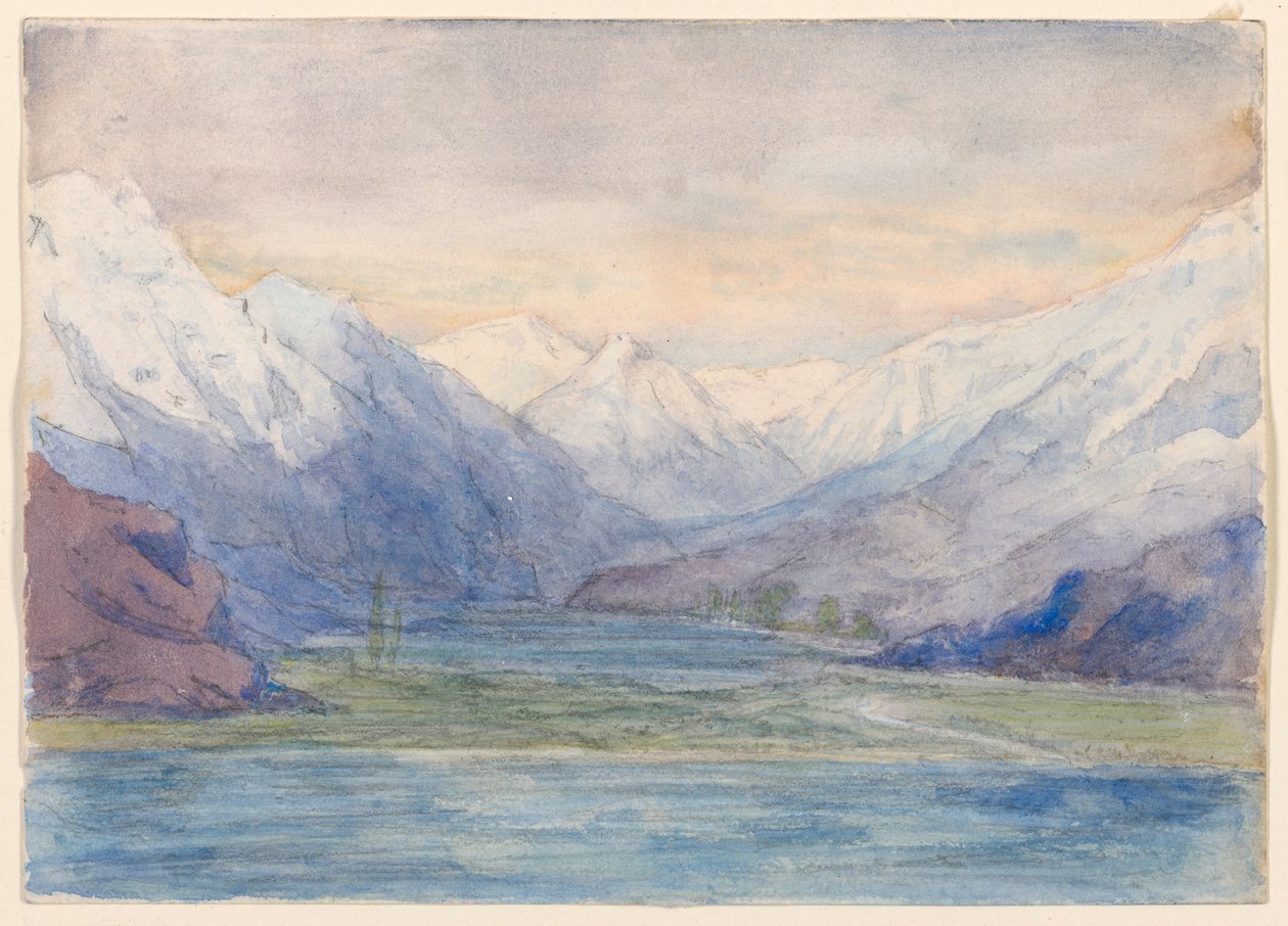 Fjelllandskap av John Ruskin
