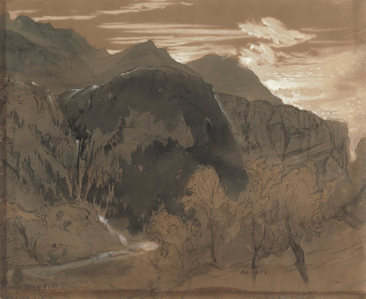 Fjelllandskap av John Ruskin