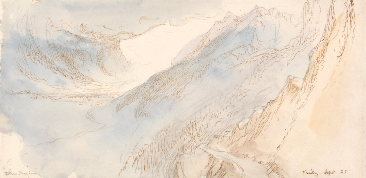 Fjelllandskap av John Ruskin