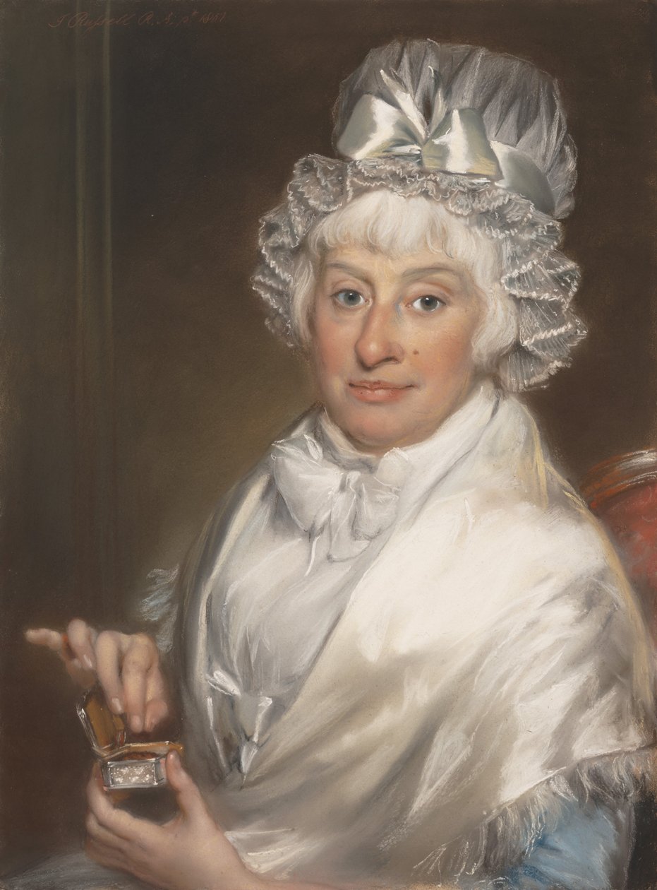 Mrs. Robert Shurlock Sr. Ann Manwaring, 1801. av John Russell