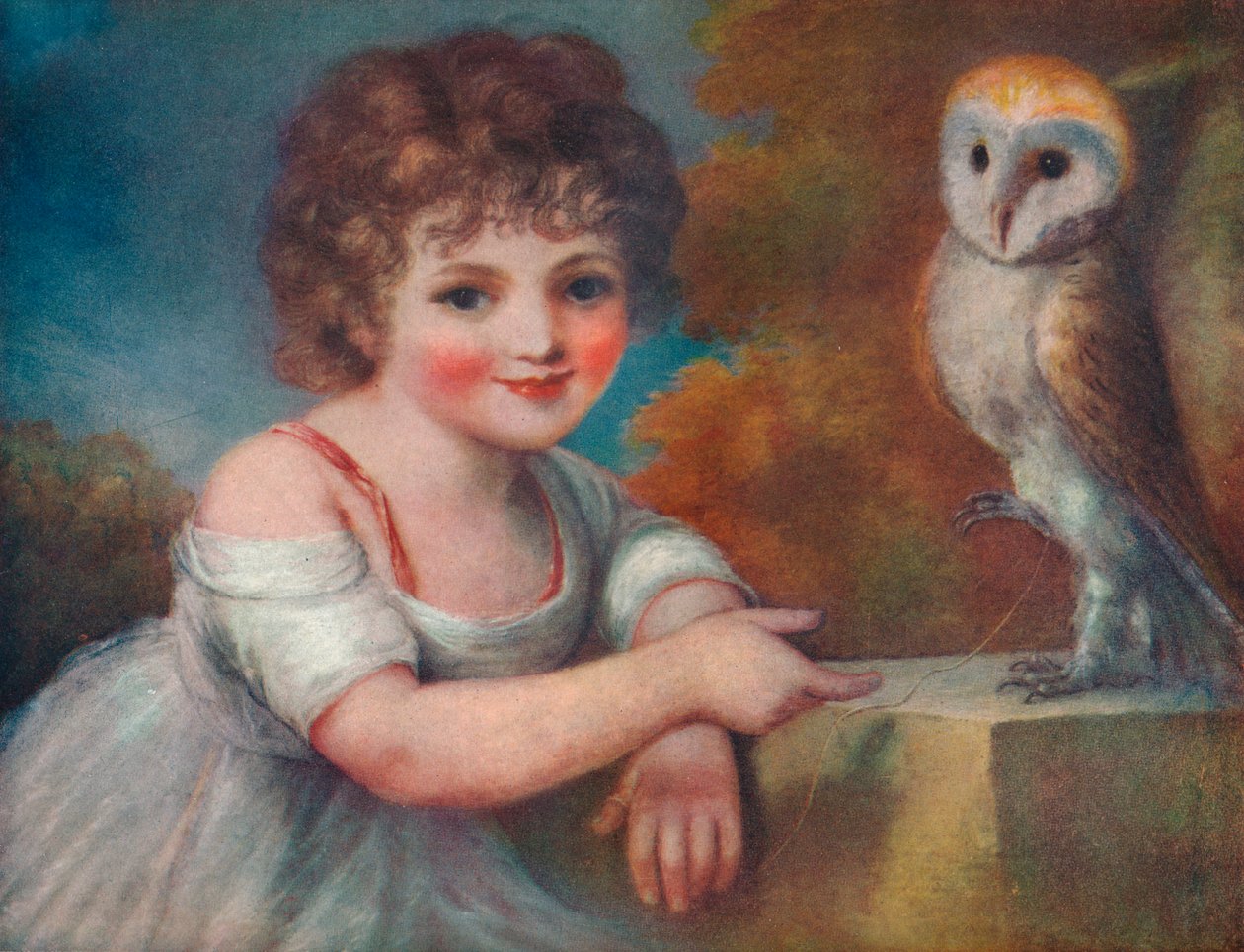 Portrett av mester Russell, 1799 av John Russell