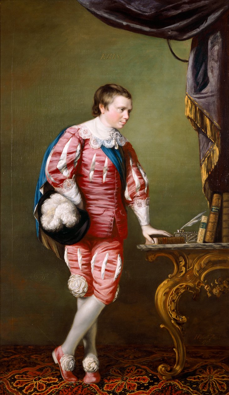 Portrett av Philip Stanhope (olje på lerret) av John Russell