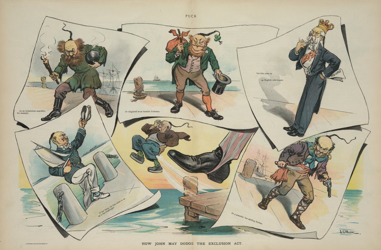 Hvordan John kan unngå eksklusjonsloven, 1905 av John S. Pughe