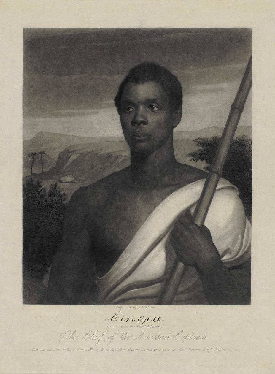 Cinque: Sjefen for Amistad-fangene av John Sartain