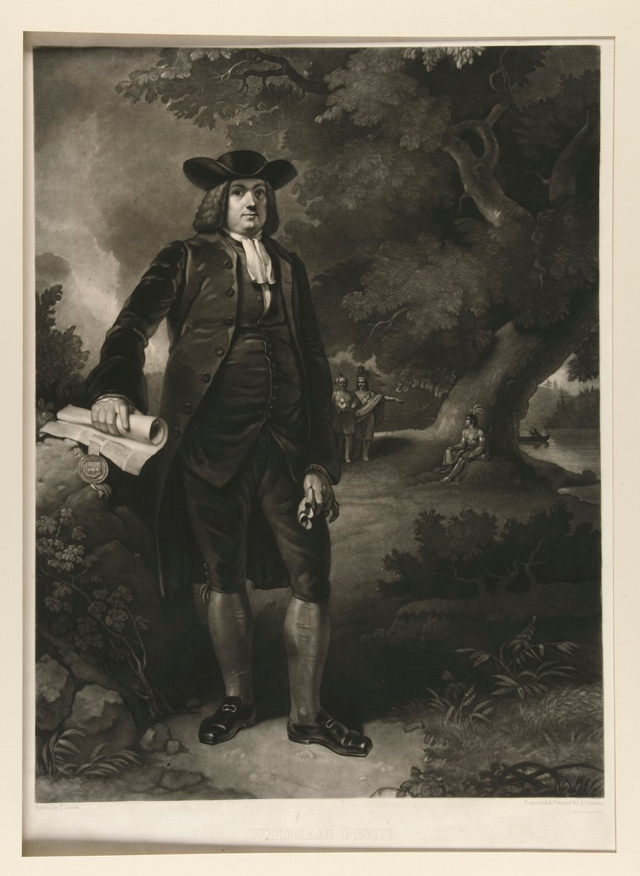 William Penn av John Sartain