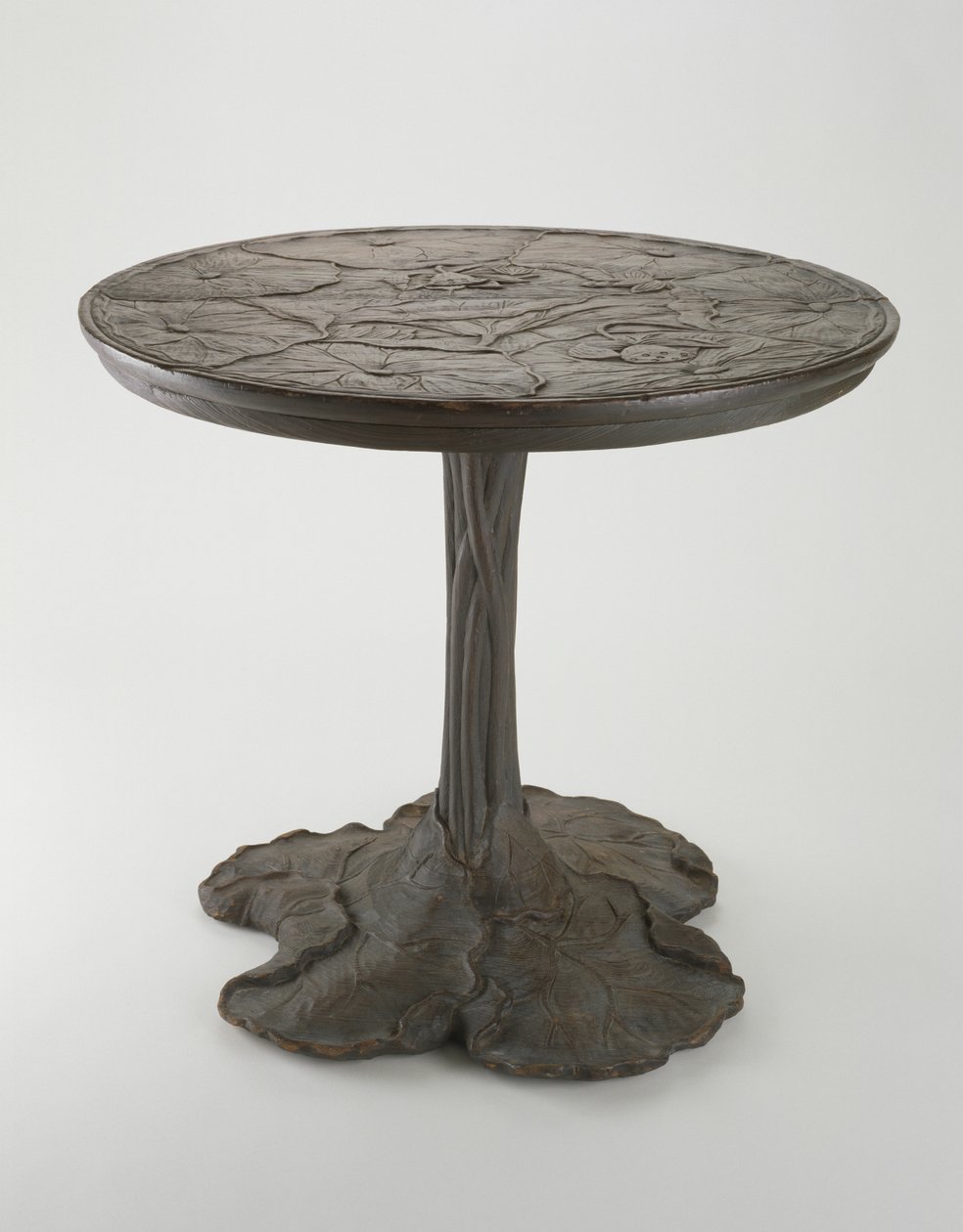 Lotus Table, ca. 1905 (Jin-di-Sugi ferdig sypresstre) av John Scott Bradstreet