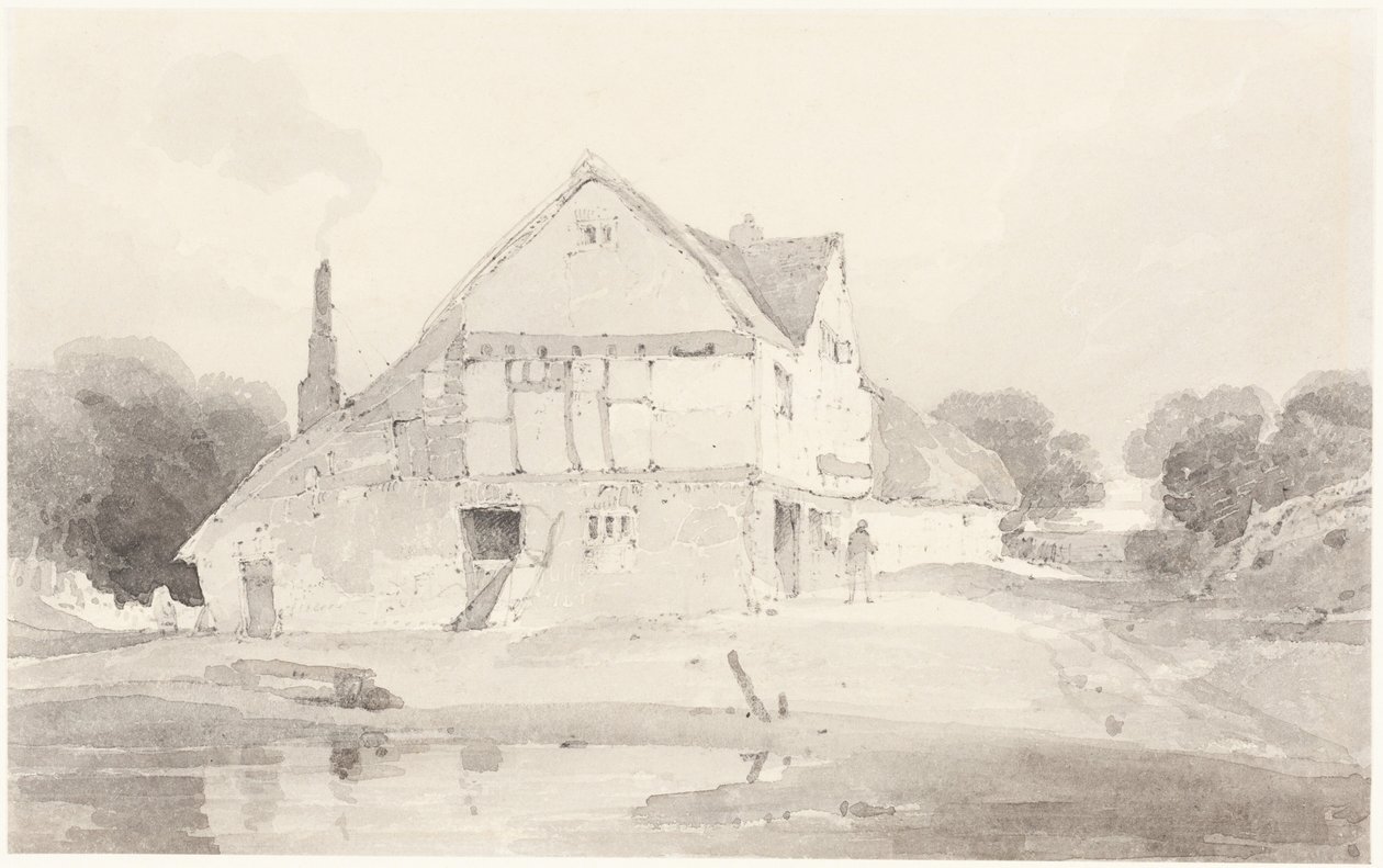 Et landhus i Dorking i Surrey av John Sell Cotman