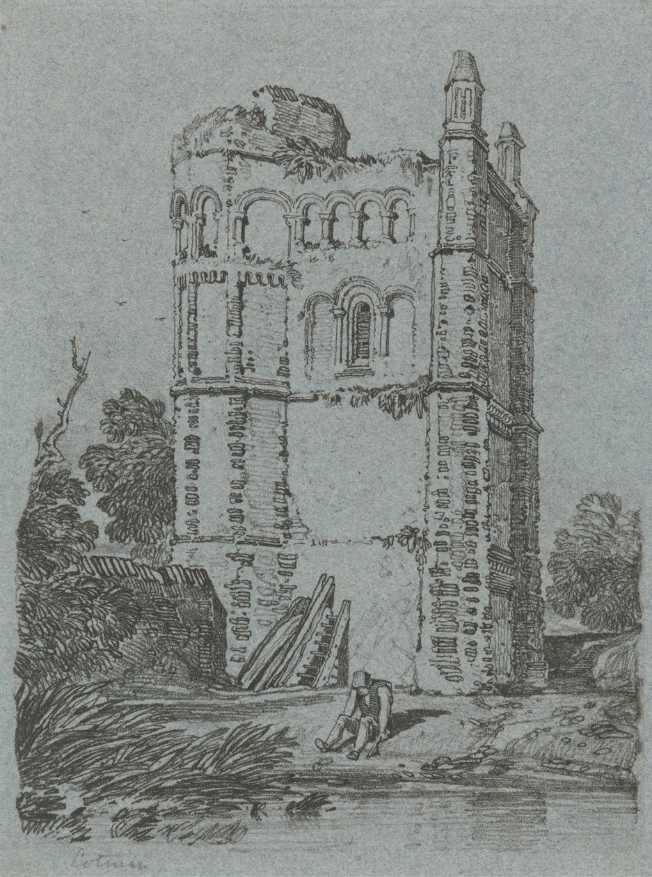 Brandsby Tower, Yorkshire av John Sell Cotman